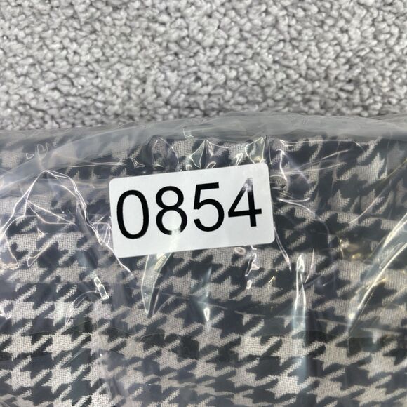 J. Crew Mini Skirt Women’s 0 Black White Houndstooth Pull On Wool Blend Lined - Picture 11 of 11